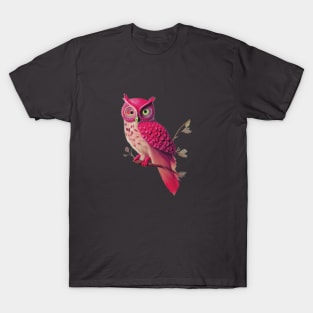 Beautiful Fantasy OWL LOVERS t-shirt hoodie apparel mug case notebook pillow wall art T-Shirt